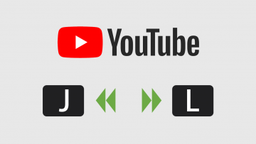 YouTubeで10秒巻き戻し早送りができるショートカットキー「J」と「L」