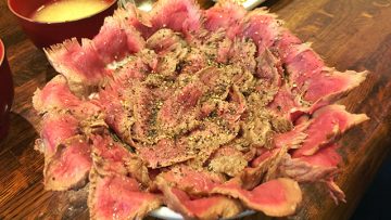 武蔵小山「がぶ」のレアに焼けた牛肉がたっぷり乗ったがぶ丼がうますぎる