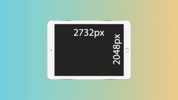 iPad Proの画面サイズメモ。12.9インチで解像度は2048×2732！