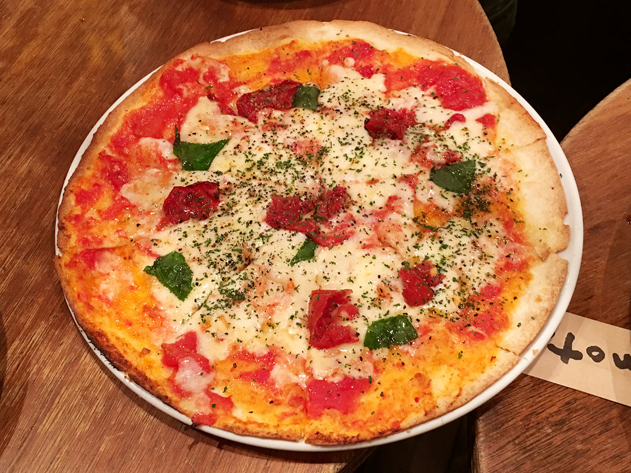 武蔵小杉のイタリアン酒場NATURAのpizza