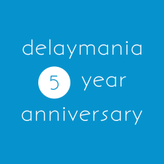 ブログ「delaymania」が5周年を迎えました！
