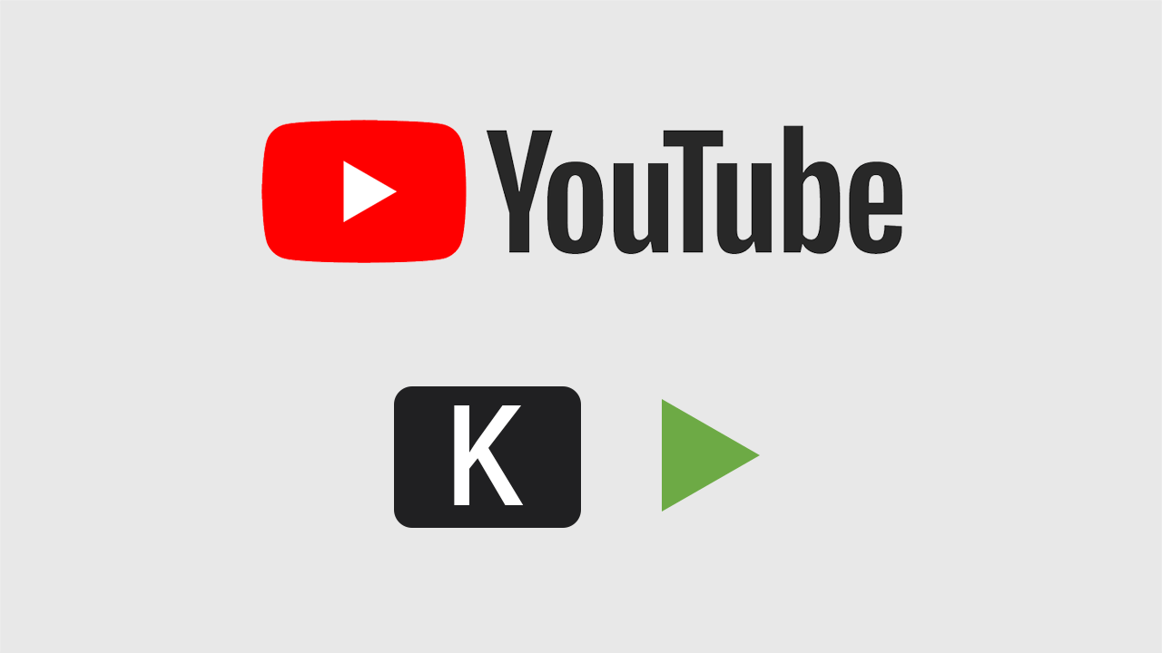 YouTubeの動画を再生させたり停止させたりするショートカットキー「K」