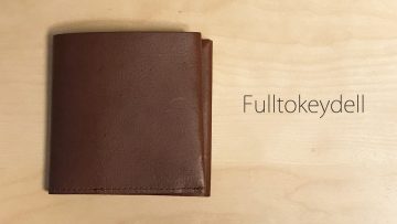 「Fulltokeydell」という鍵をしまえる財布が便利！薄いのにカードもお金も結構入ります！