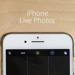 iPhone 6sやiPhone 7でLive Photos(ライブフォト)を一番楽しめるのはロック画面だと思う