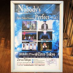 2018年2月27日Zirco Tokyoにてアマオト男4人版のライブを久しぶりにやってきました！