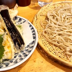 武蔵小山「手打蕎麦ちりん」の天せいろがランチだとお得に食べられる！
