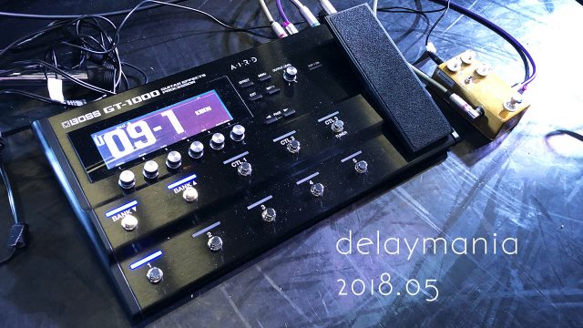 【2018年5月まとめ】BOSS GT-1000を購入!大満足すぎて足元のシステムが強化されました! 【2018年5月まとめ】BOSS GT-1000を購入!大満足すぎて足元のシステムが強化されました!