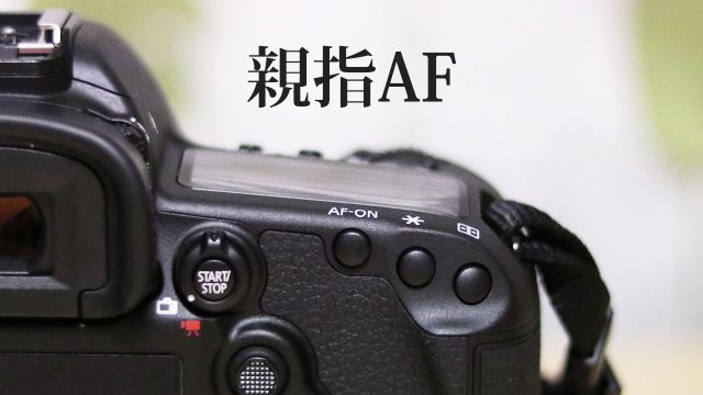 親指AFの使い方とメリット!シャッター半押しでピント合わせるよりも楽なシチュエーションを紹介! 親指AFの使い方とメリット!シャッター半押しでピント合わせるよりも楽なシチュエーションを紹介!