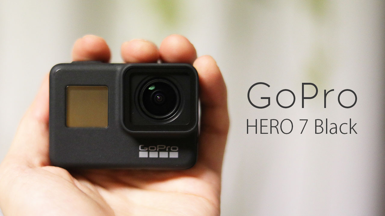 GoPro HERO7 Blackを購入！手ぶれ補正機能がめちゃめちゃ便利！写真撮影も広角でいい感じ！