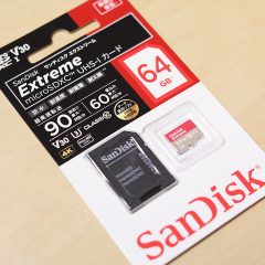 GoProに入れるmicro SDはSunDisk ExtremeかSunDisk Extreme Proじゃないといけないらしい