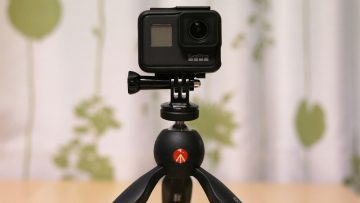GoProを三脚に立てるための三脚座が便利！超安いから持っておいた方がいい