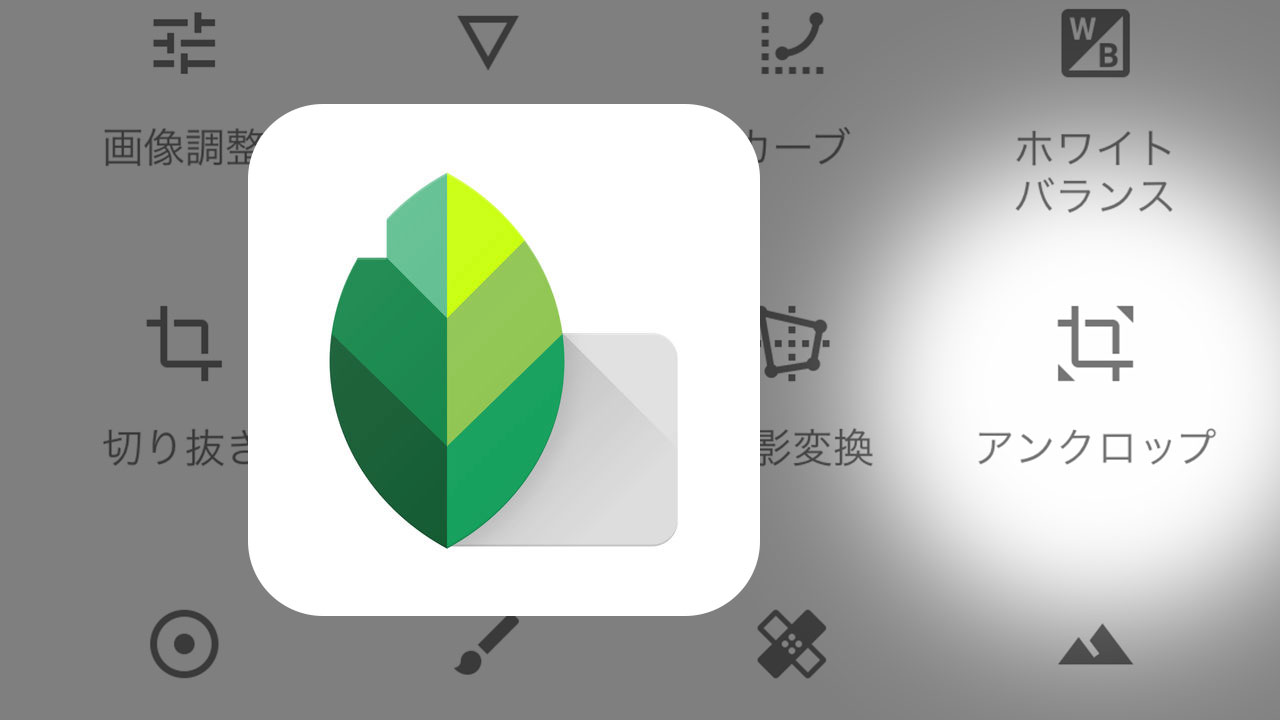 写真加工アプリ Snapseed のアンクロップ機能が便利 背景を自然に伸ばせる ディレイマニア