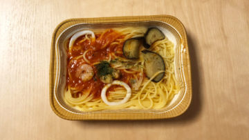 日本製粉の海の幸のペスカトーレが冷凍食品とは思えないほどモチモチでおいしい