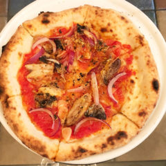 六本木のイタリアン「ぶどう酒食堂さくら」でいただいた石釜で焼いたピザのランチがうまかった！