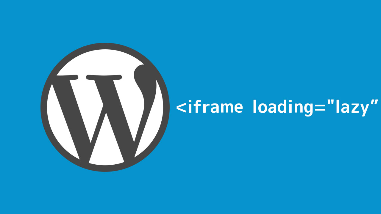 Iframeタグ内にloading属性のlazyを指定して動画などの埋め込みも遅延読み込みする方法 ディレイマニア