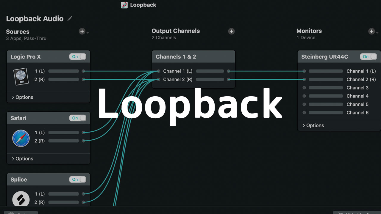 Macの中で鳴っている音を録画したい時に Loopback が便利 ディレイマニア