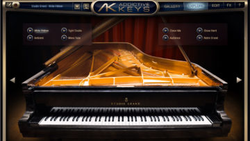 人気ピアノ音源「Addictive Keys Studio Grand」のプリセットが良すぎて音作りが下手でも即使える！