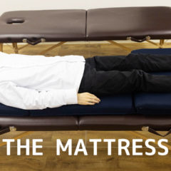寝ながら姿勢を矯正できる「THE MATTRESS」の体験取材をしてきました！