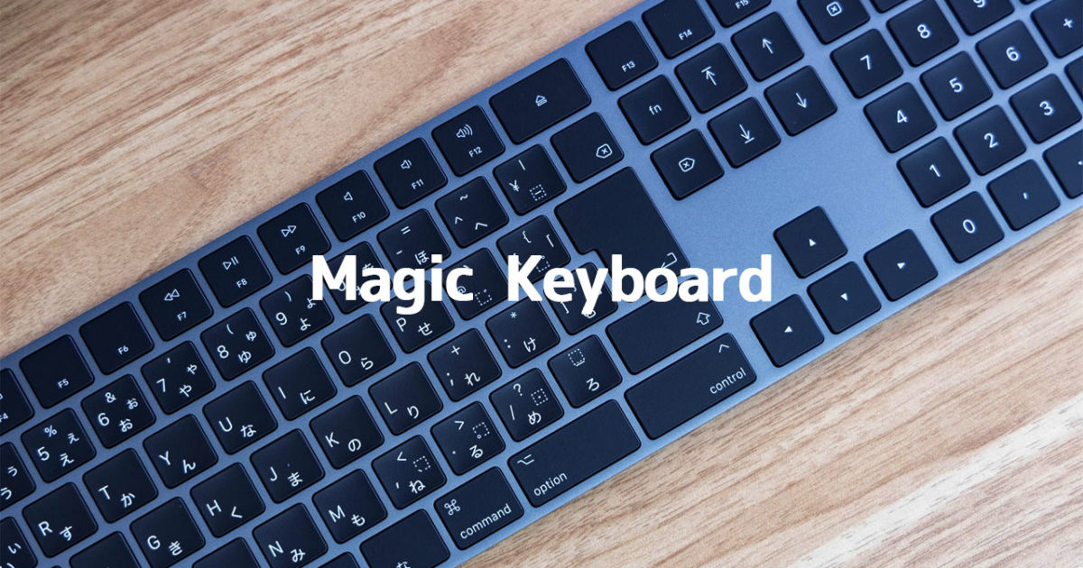 Apple純正のキーボード「Magic Keyboard」を購入！なんだかんだ純正って使いやすいなと思いました！ | ディレイマニア