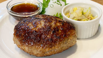 川崎「ラフト」のランチ限定メニュー「自家製ハンバーグおろしポン酢」が最高に美味しい！