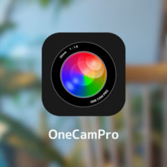 「OneCamPro」はシャッター音無しで手振れ補正も効いて使いやすい！