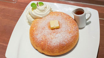 神保町「石釜 ベイクブレッド 茶房 タムタム」の石釜焼ホットケーキが絶品でした！