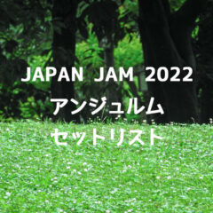 JAPAN JAM 2022 アンジュルムのセットリストまとめ