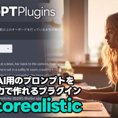 ChatGPTに日本語入力すると画像生成AI用のプロンプトを出力するプラグイン「Photorealistic」が便利すぎる