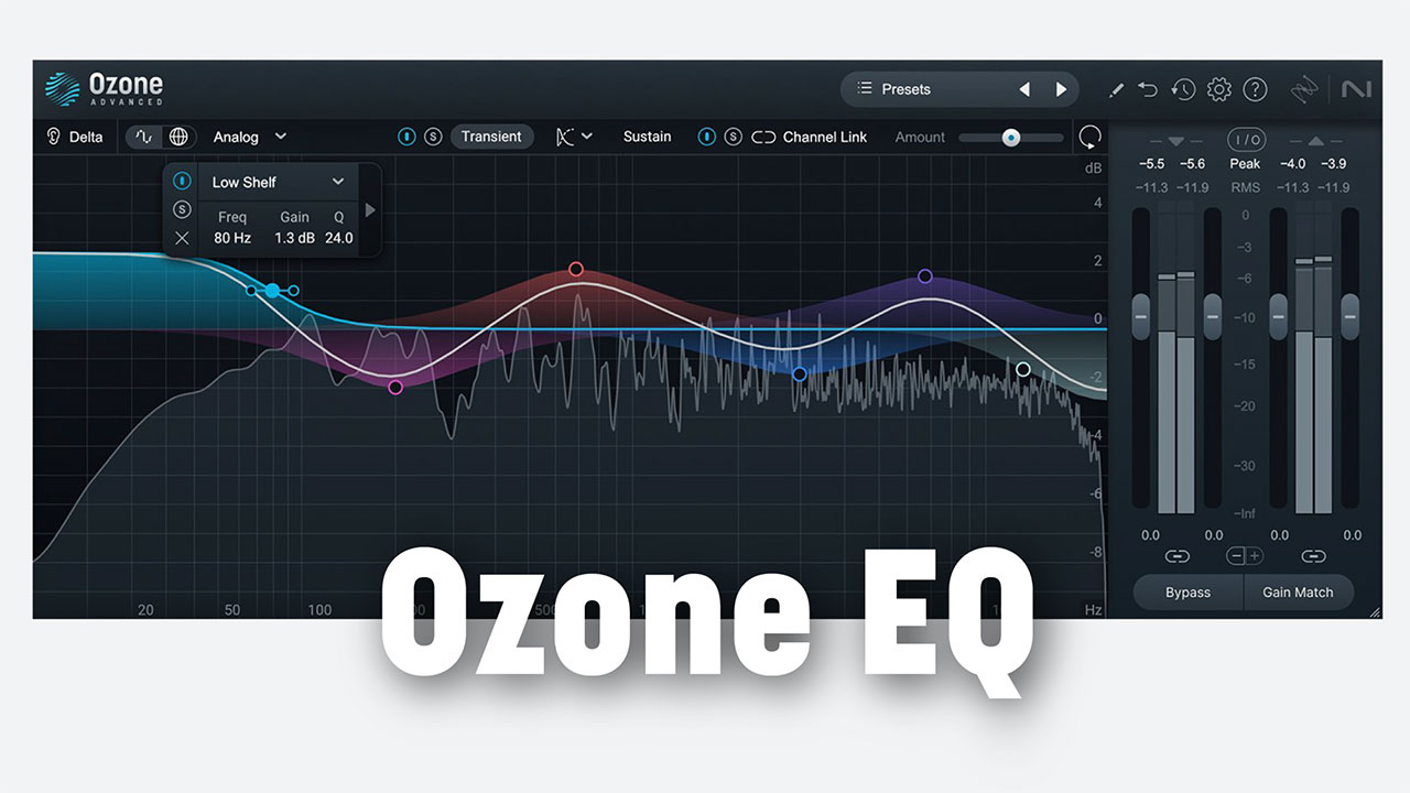 iZotope Ozone 11のイコライザーだけ切り出した「Ozone 11 EQ」が無料配布