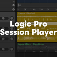 Logic Pro 11の新機能Session PlayerはDrummerの進化版だった