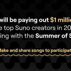Sunoのコンペが開始！優勝すると賞金100万ドル！