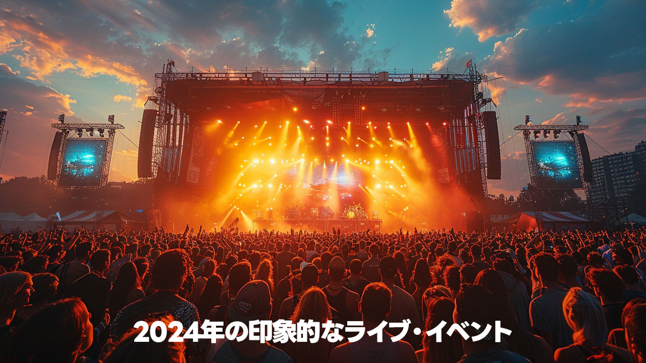 2024年のライブやイベントの中で印象に残ったものまとめ