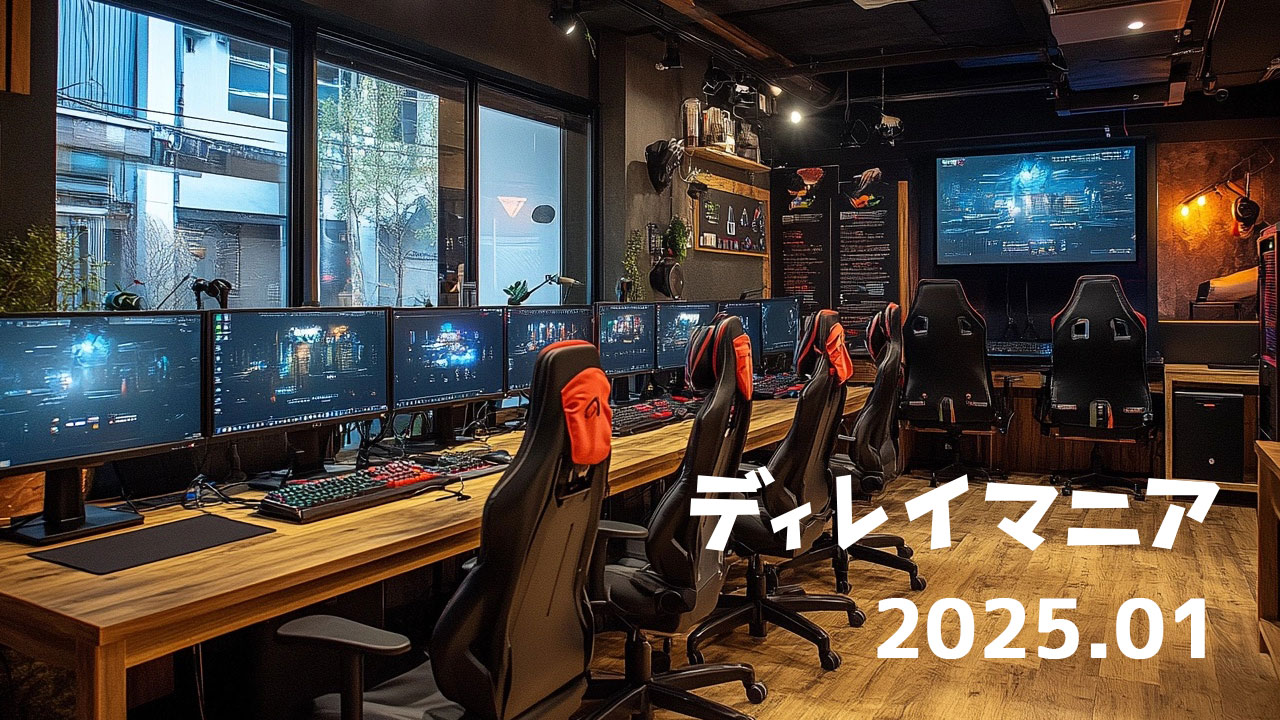 【2025年1月まとめ】ゲーム情報発信を始めて新年を気持ちよくスタートできた月でした