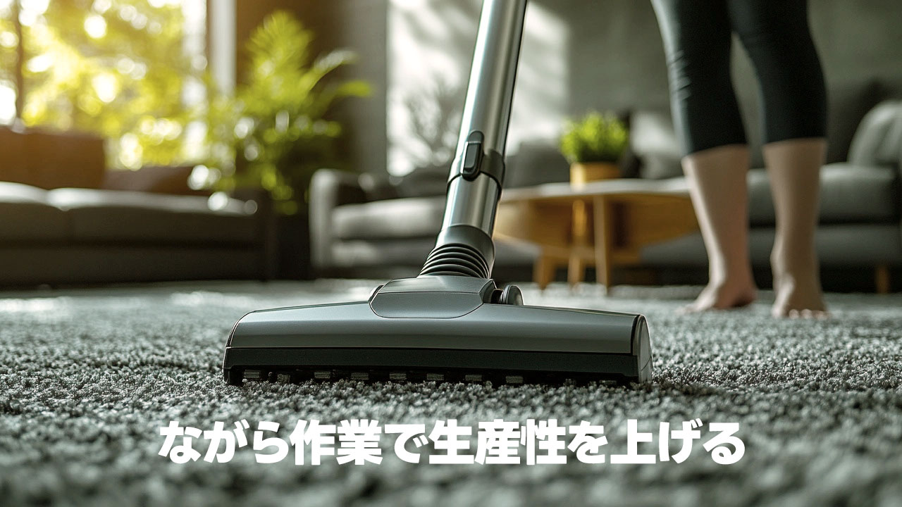 家事の時間を有効活用！ながら作業で生産性を上げるために実践していること