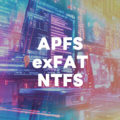 HDDやSSDのフォーマット「APFS・exFAT・NTFS」のそれぞれの特徴を調べてみた