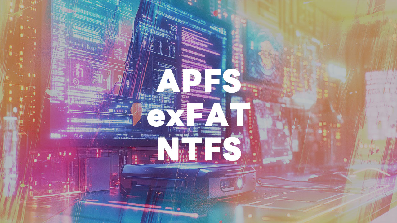 HDDやSSDのフォーマット「APFS・exFAT・NTFS」のそれぞれの特徴を調べてみた