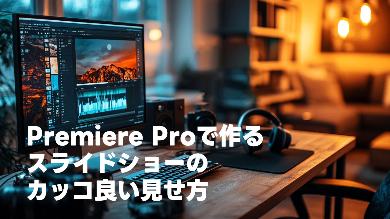 Premiere Proでカッコ良いスライドショーを作る際のアイデアとテクニックのメモ