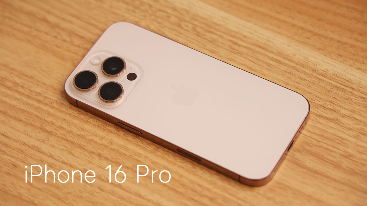 iPhone 16 Proを買いました