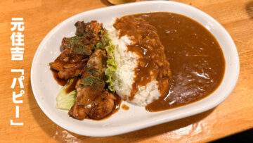 元住吉駅近くのカレー専門店「パピー」がうますぎるし安くて盛りも良くて最高