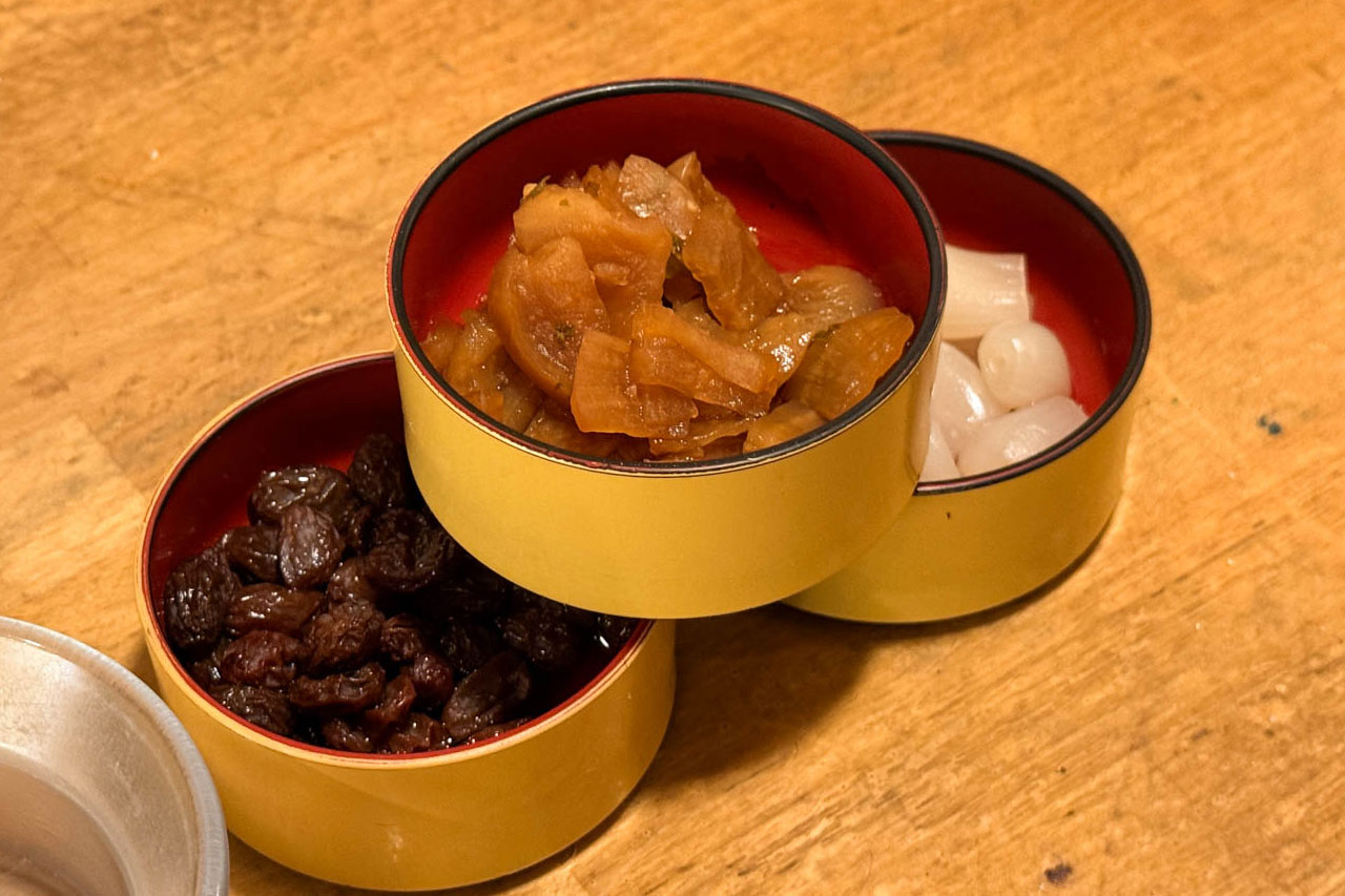 福神漬け らっきょ レーズン 付け合わせ
