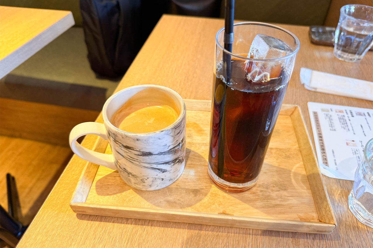 和食に合うコーヒーのホットとアイス