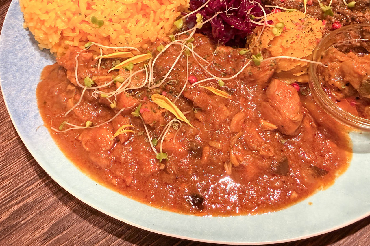 curry stand スパイスギャングのチキンカレー