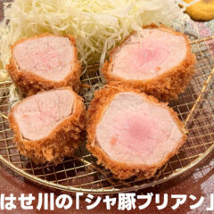 両国のとんかつ屋「はせ川」で食べた「シャ豚ブリアン」がうますぎた