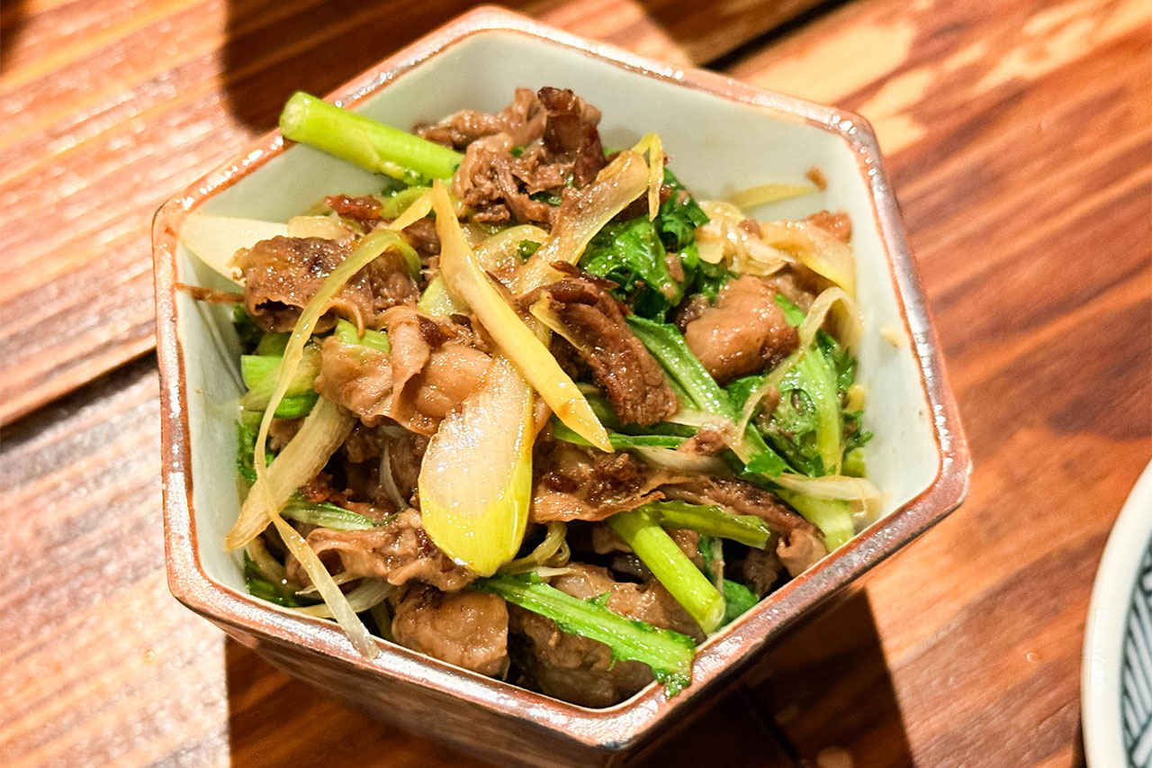 牛鍋酒場 さかもと牛の牛すじポン酢