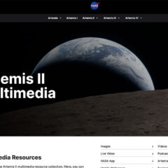 NASAのサイトに掲載されているアルテミス2のフォトギャラリーが美しすぎる