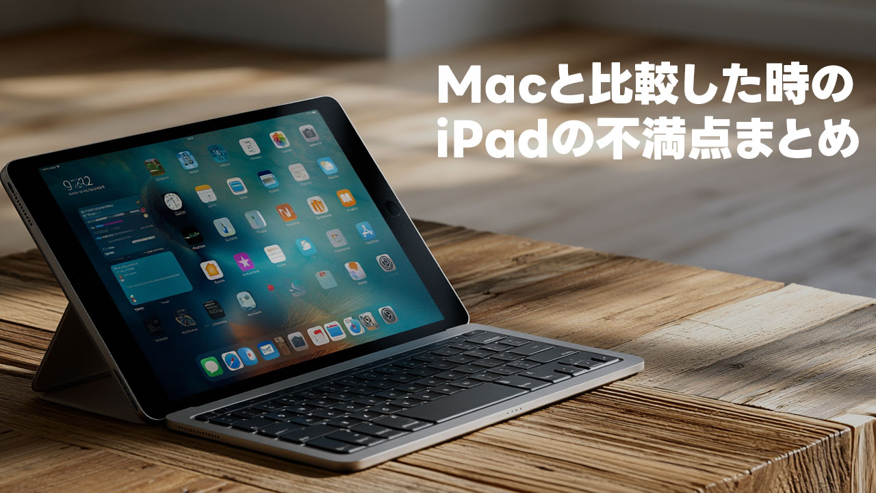 現状のiPadの不満点！こうなったらもっとiPadを使いたいと思うポイントまとめ