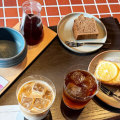 京都二条城近くの「ABOUT US COFFEE」でスペシャリティコーヒーをいただきました