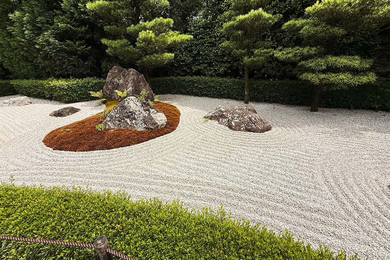 妙心寺退蔵院の枯山水庭園