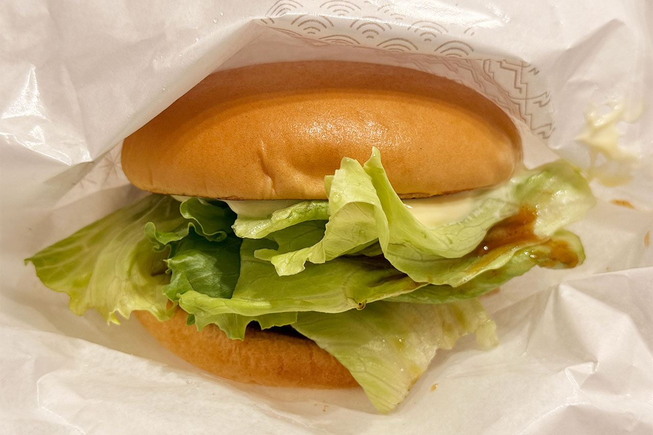 モスバーガーのテリヤキバーガー