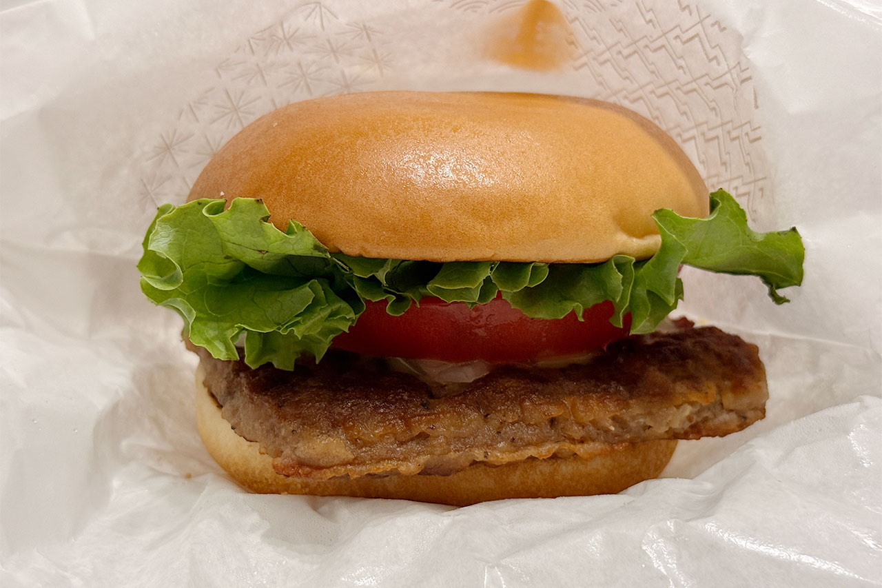 モスバーガーの「ブラックアンガスバーガー」